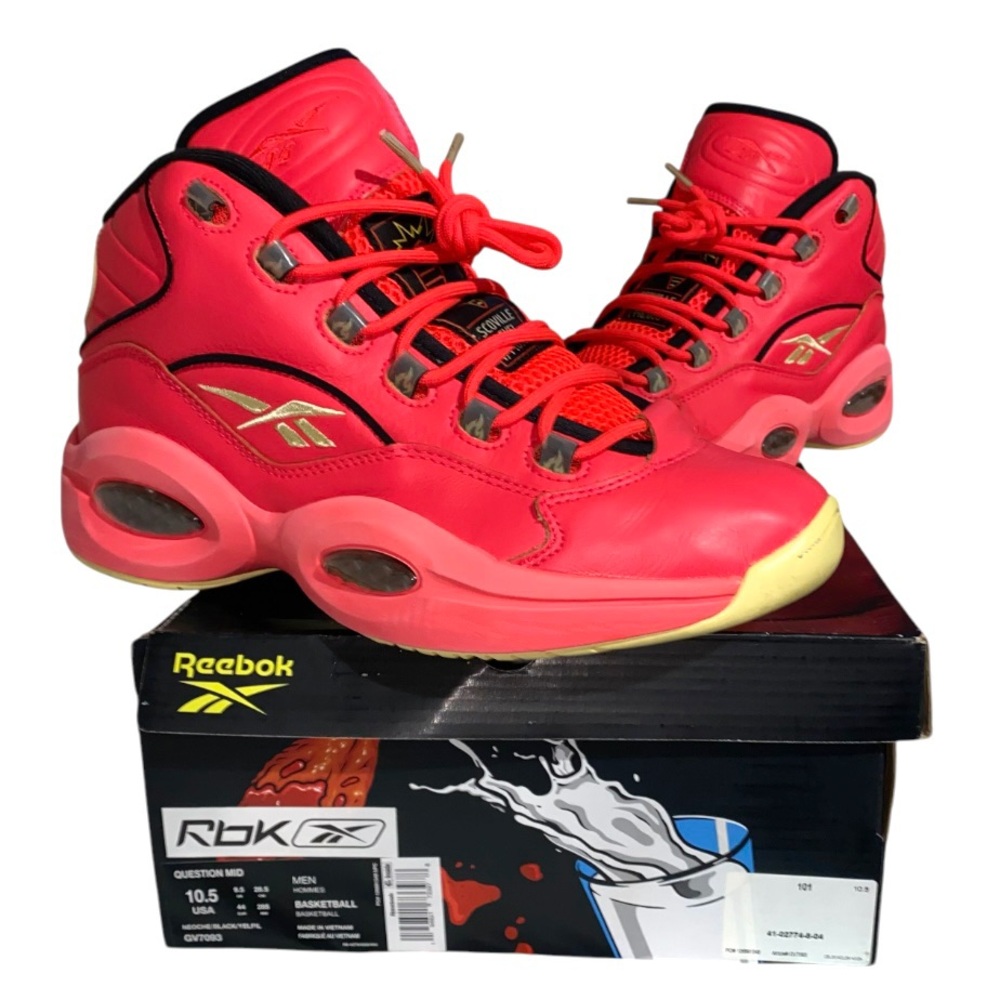Reebok Hot Ones × Question Mid Last Dab Size 10.5